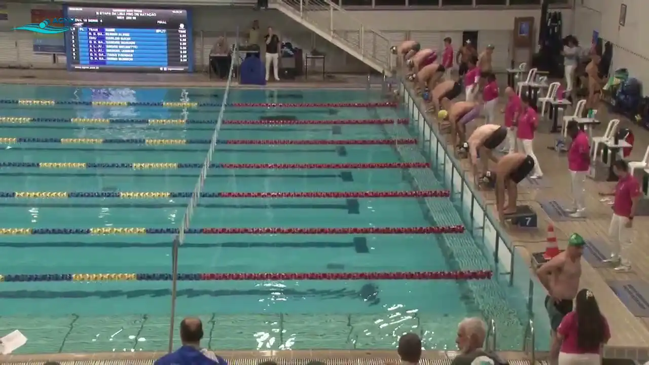 200m Medley Masculino - Série 5