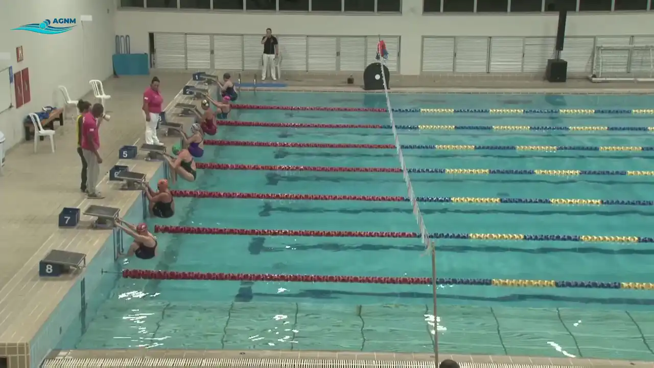 50m Costas Feminino - Série 2