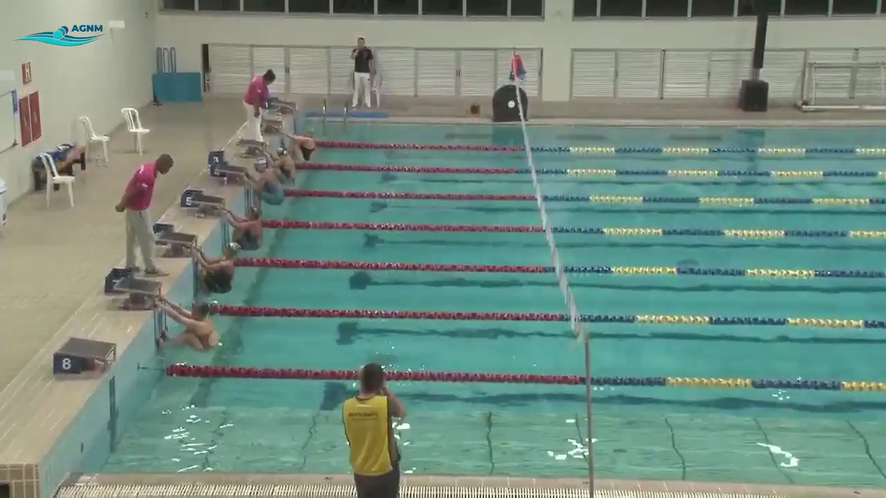 50m Costas Feminino - Série 3