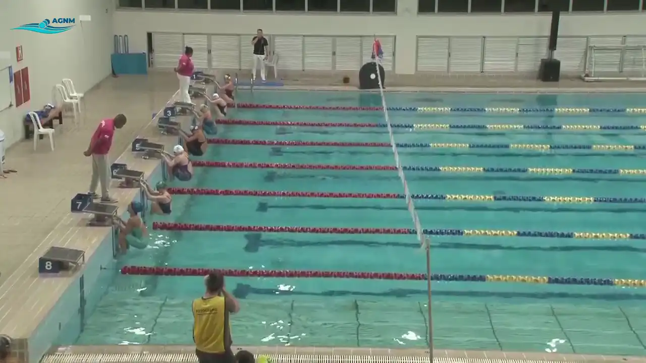 50m Costas Feminino - Série 5