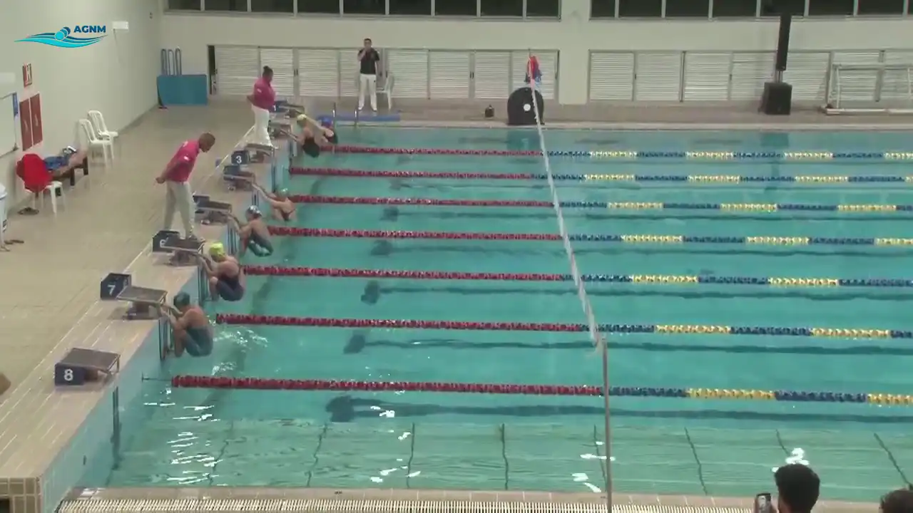 50m Costas Feminino - Série 6