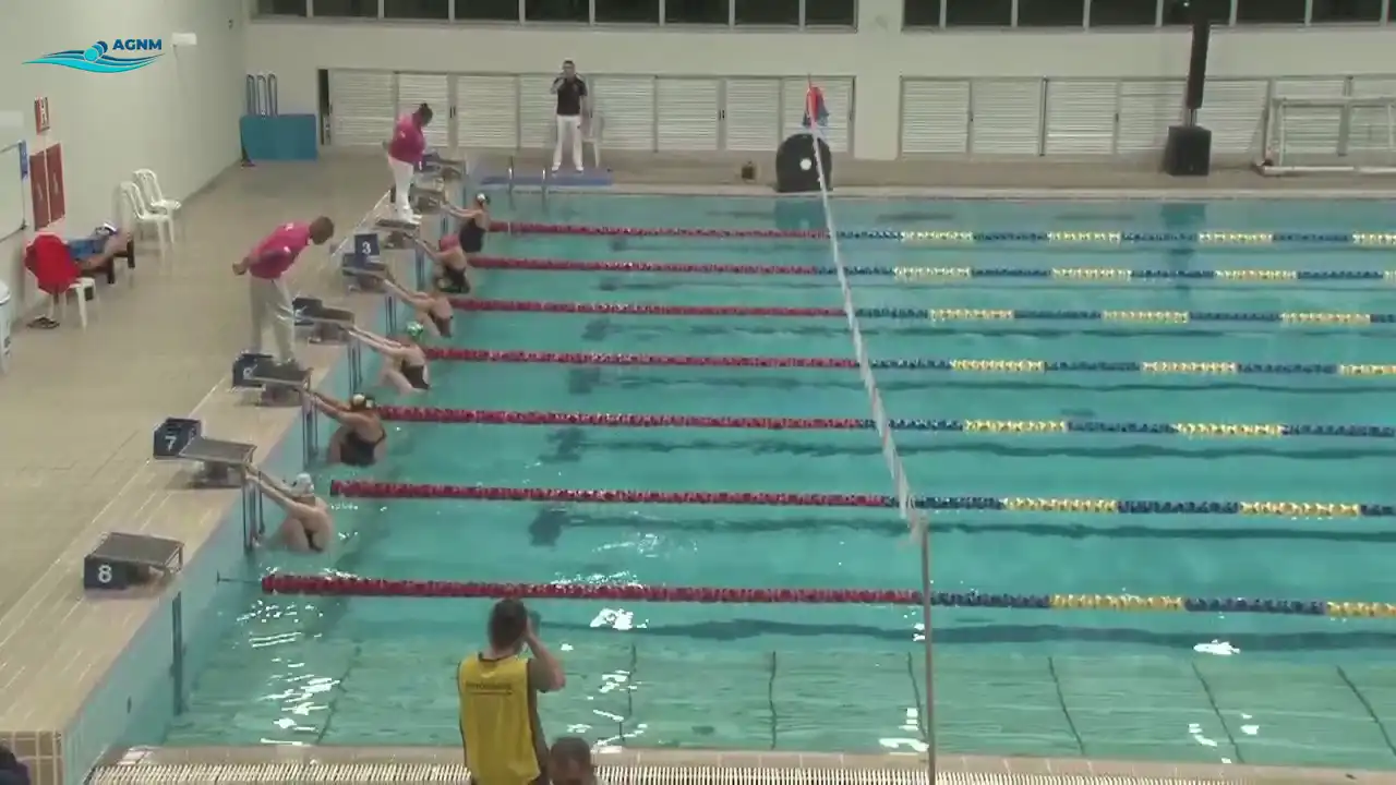 50m Costas Feminino - Série 7