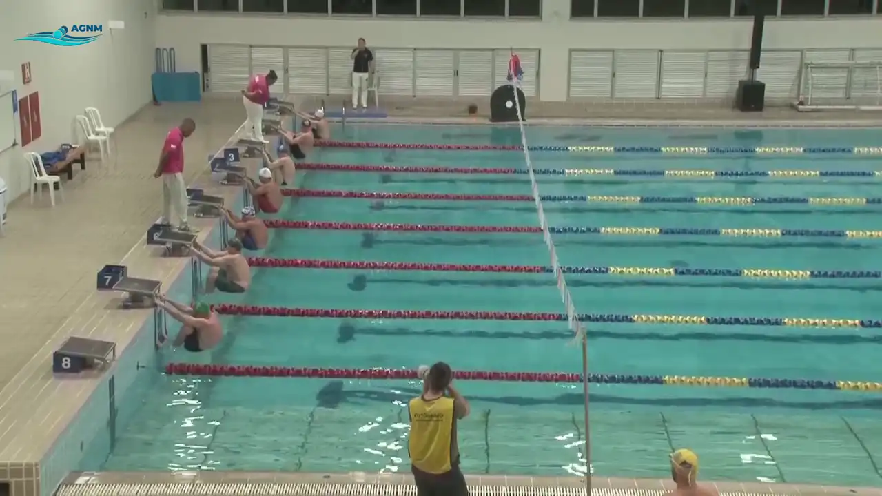 50m Costas Masculino - Série 3