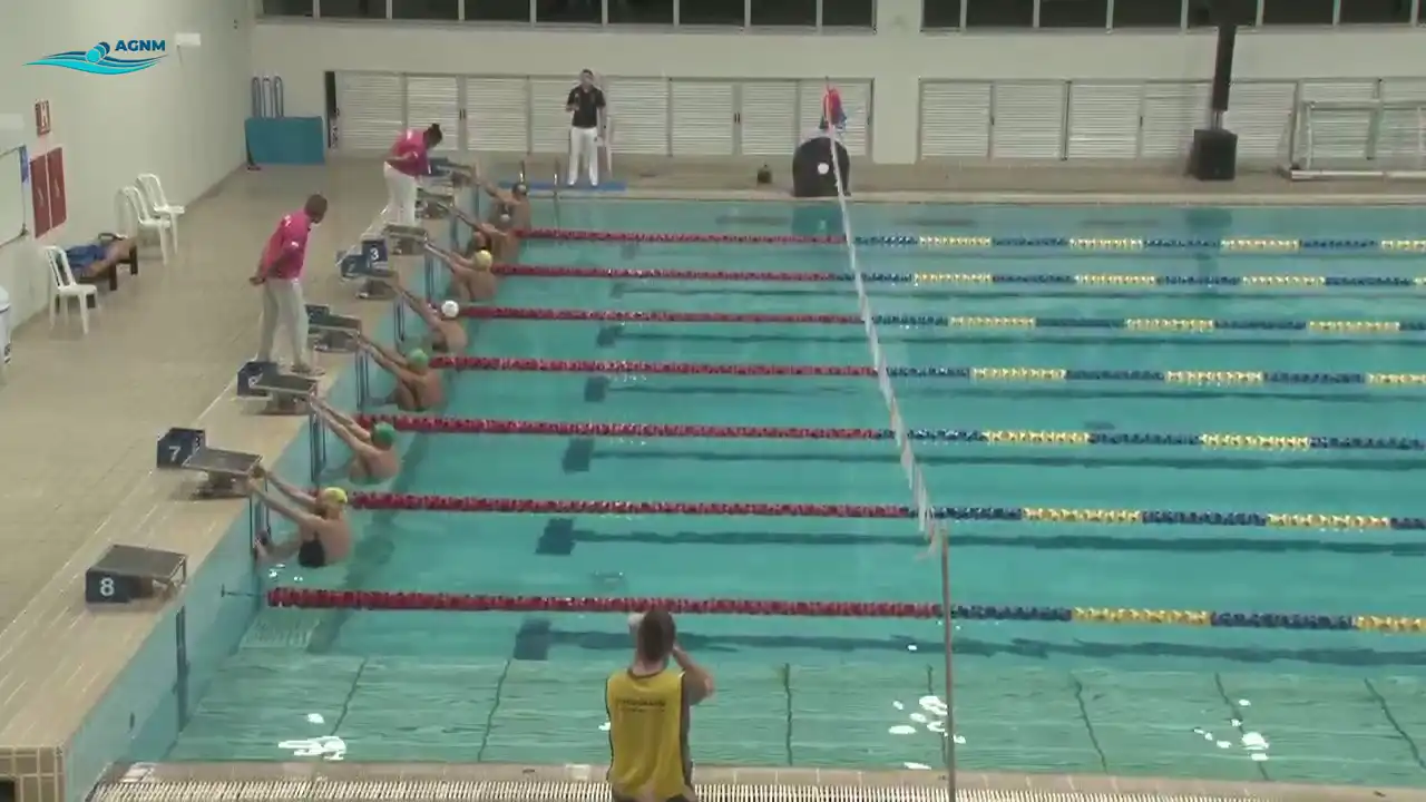 50m Costas Masculino - Série 4