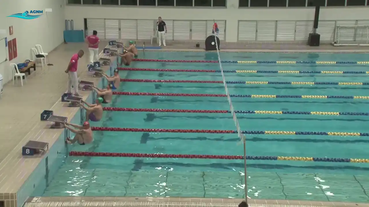 50m Costas Masculino - Série 5