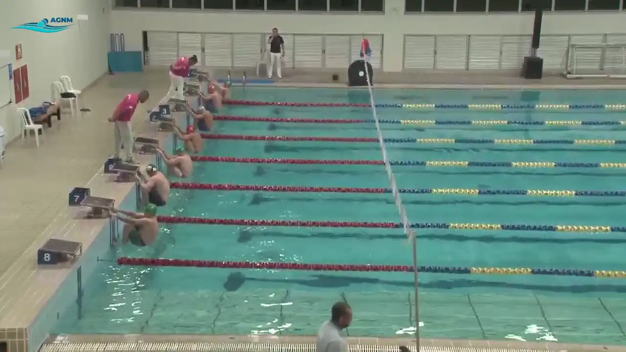 50m Costas Masculino - Série 6
