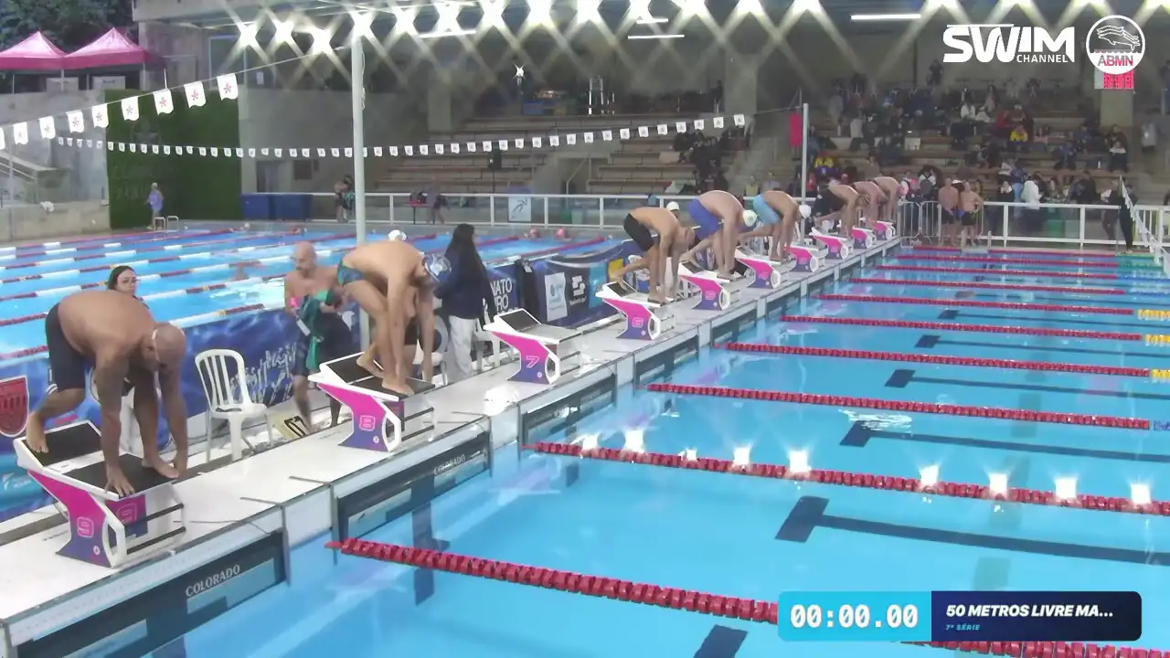 50m Livre Masculino - Série 7