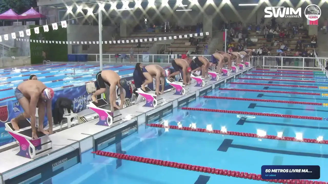 50m Livre Masculino - Série 12