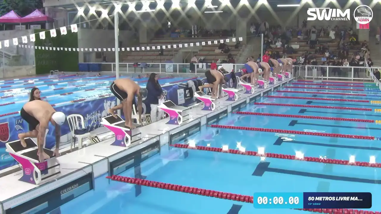 50m Livre Masculino - Série 15