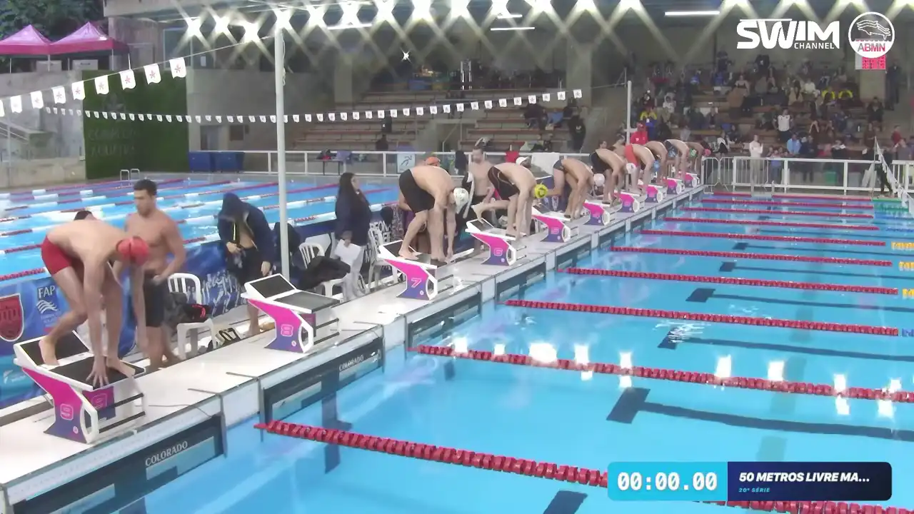 50m Livre Masculino - Série 20
