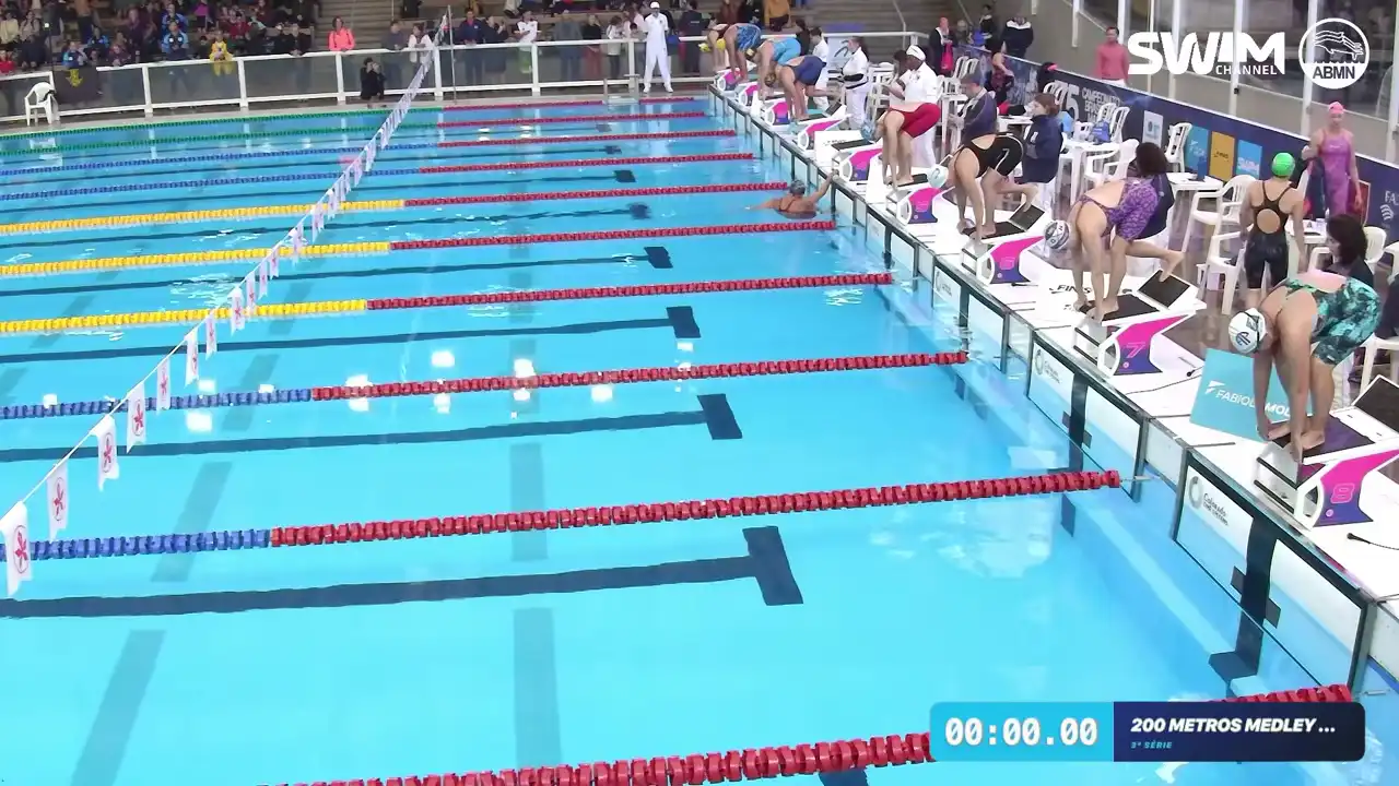 200m Medley Feminino - Série 3