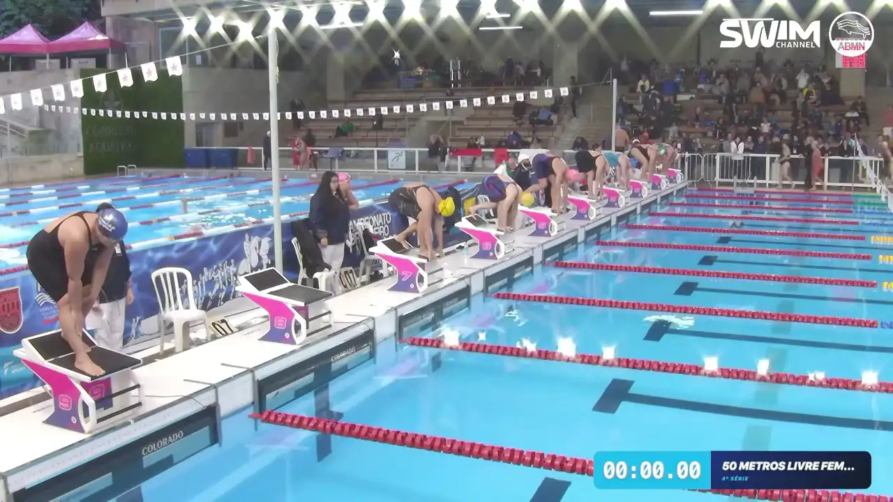 50m Livre Feminino - Série 4