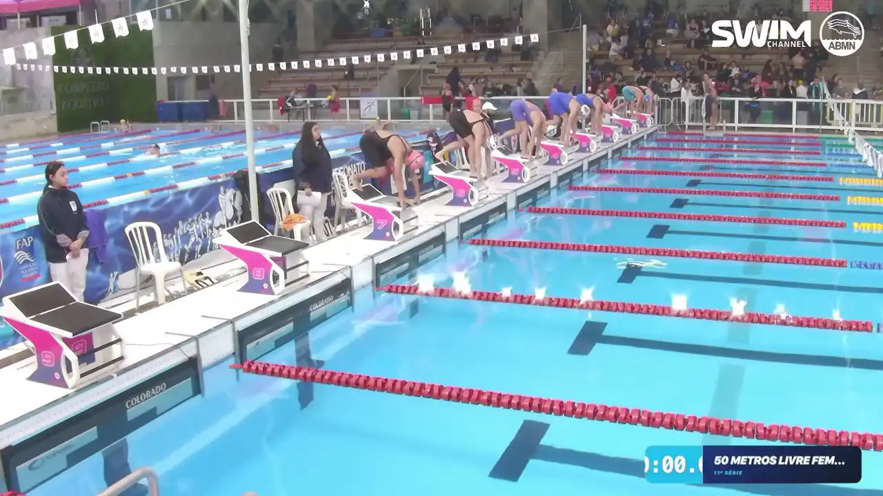 50m Livre Feminino - Série 11