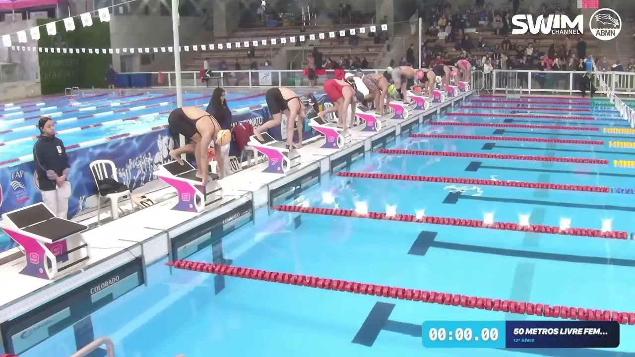 50m Livre Feminino - Série 12