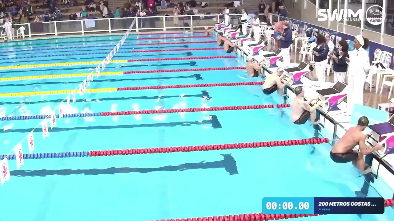 200m Costas Masculino - Série 7