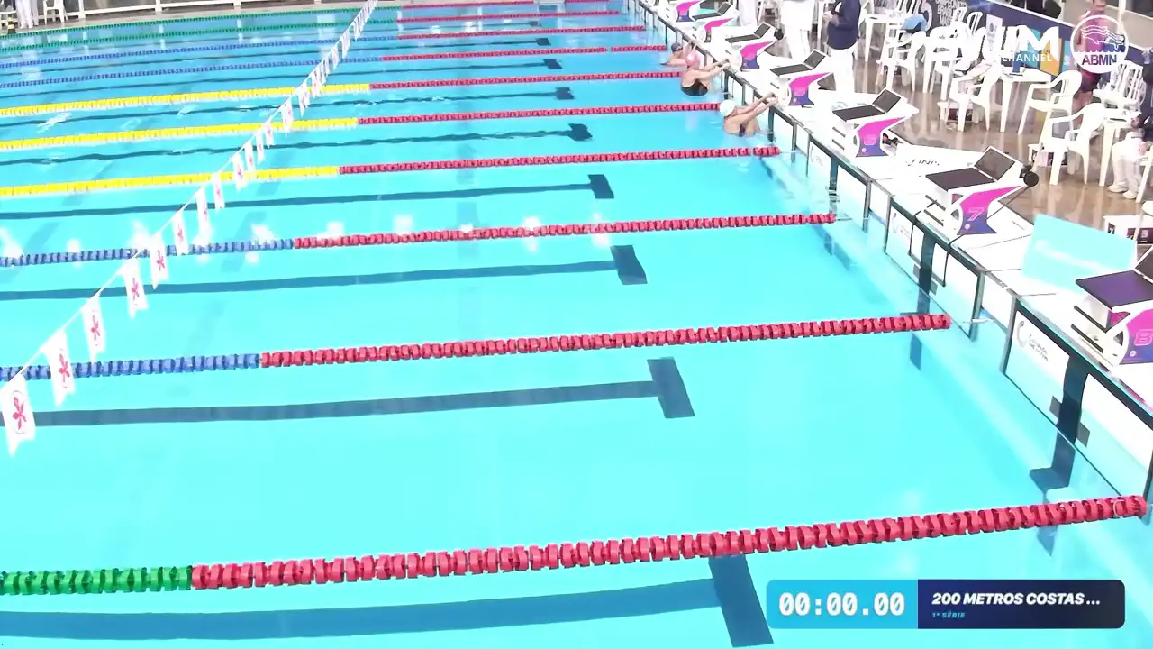 200m Costas Feminino