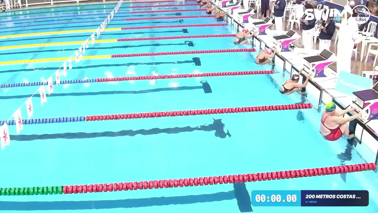 200m Costas Feminino - Série 2