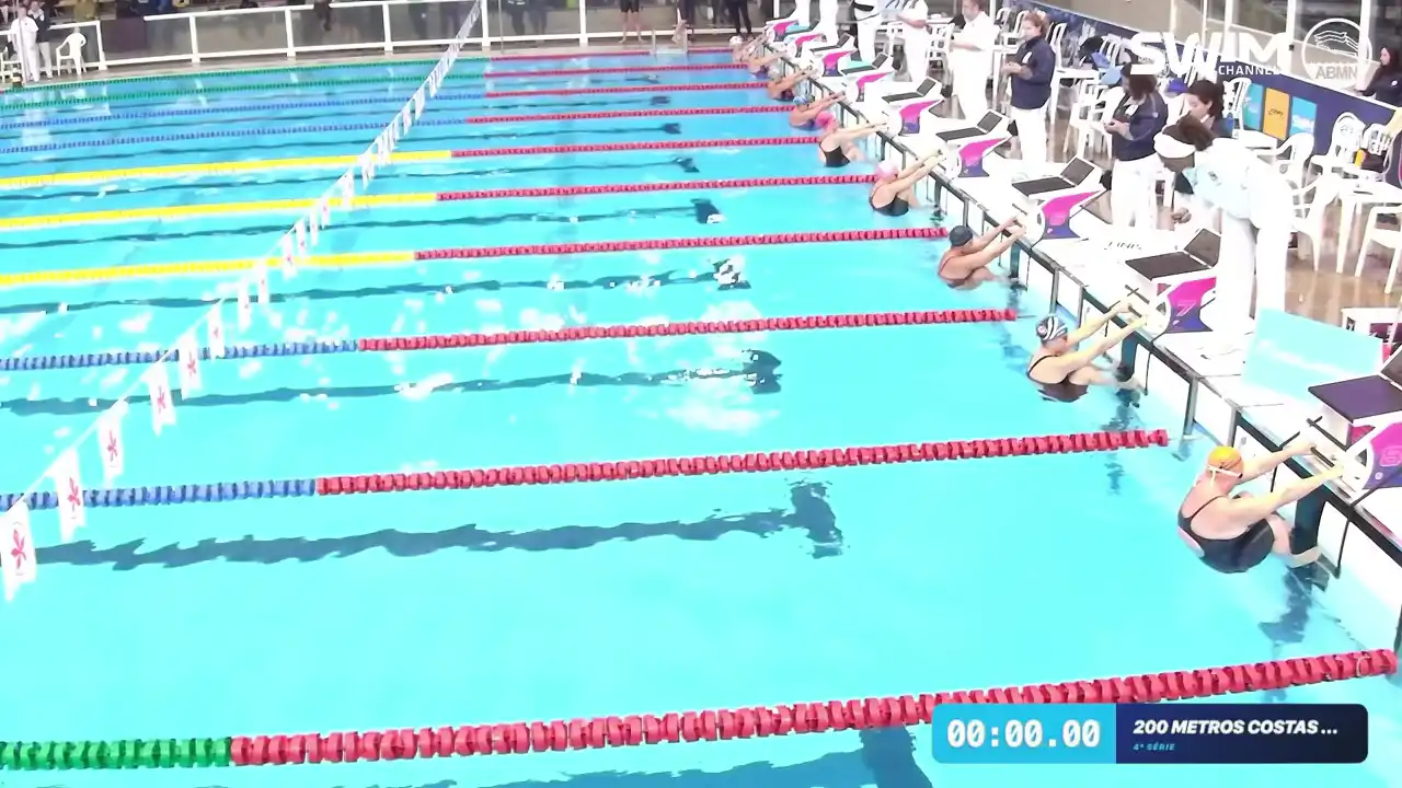 200m Costas Feminino - Série 4
