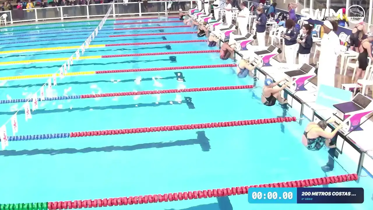 200m Costas Feminino - Série 5