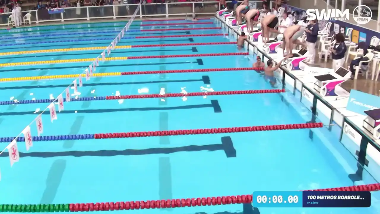 100m Borboleta Masculino - Série 9