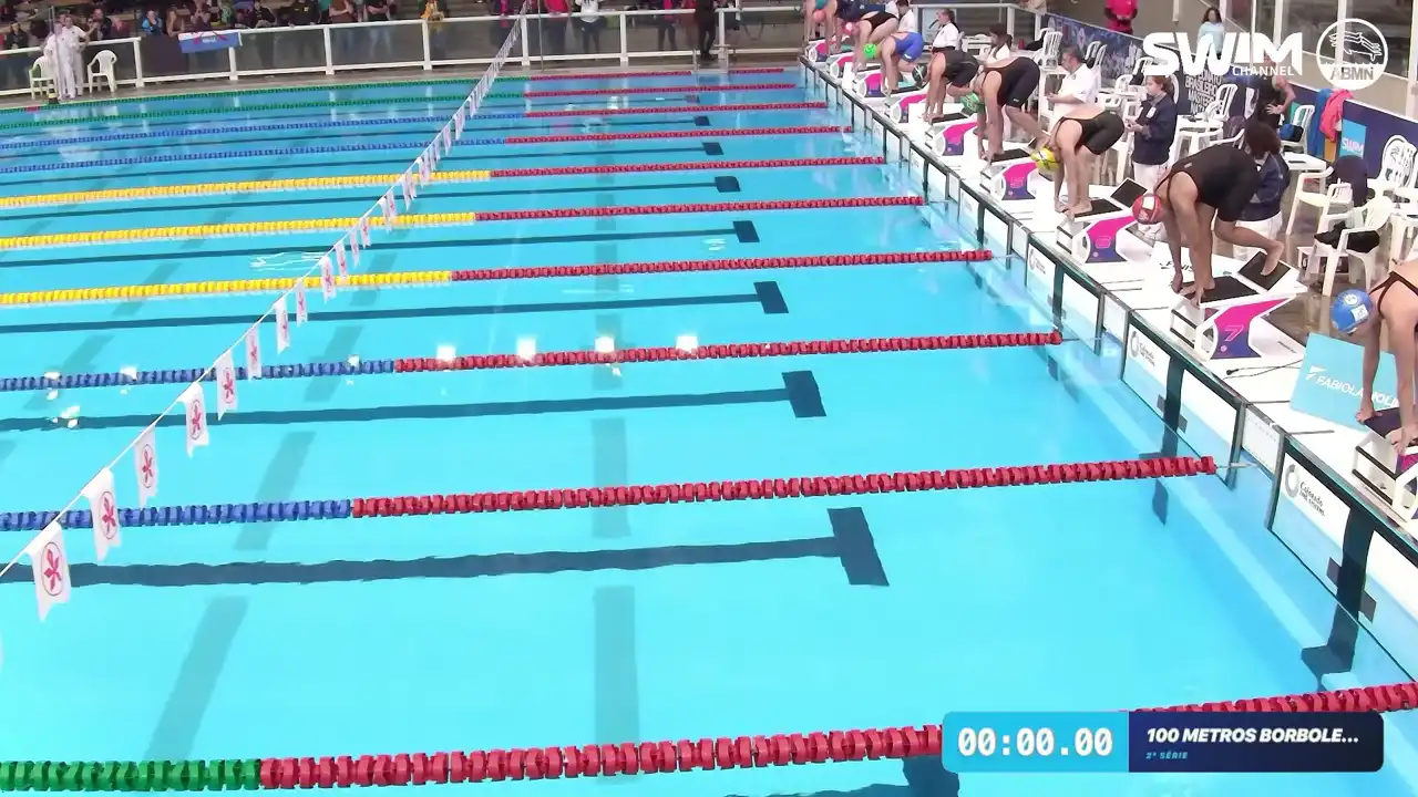 100m Borboleta Feminino - Série 2