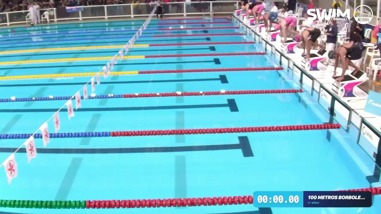 100m Borboleta Feminino - Série 3