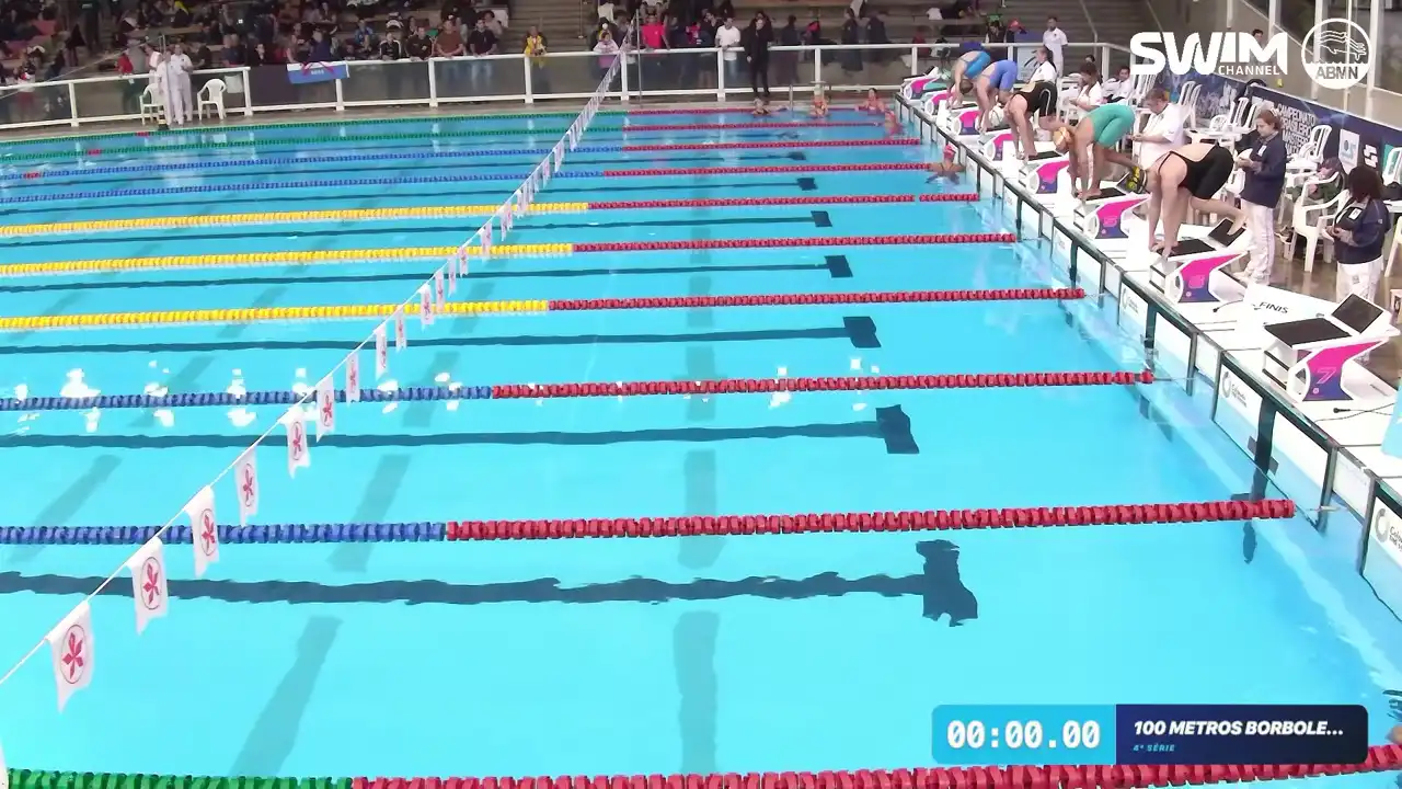 100m Borboleta Feminino - Série 4
