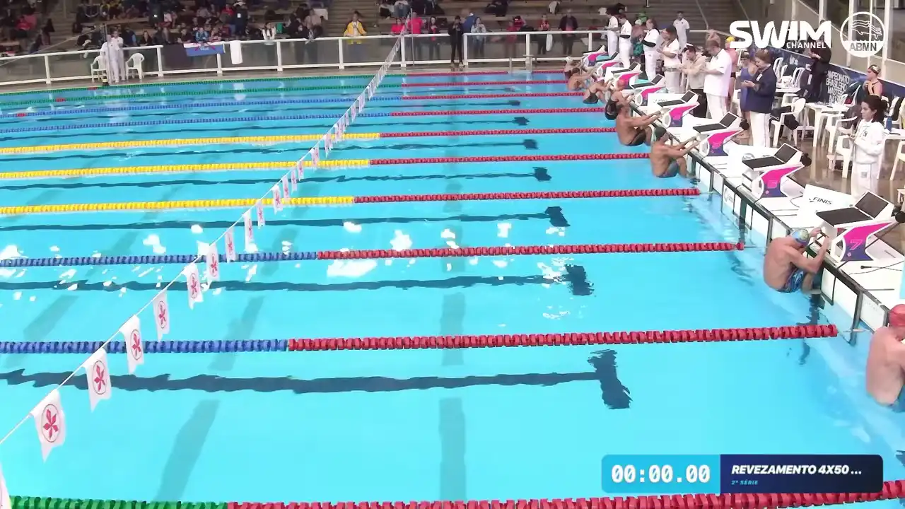 Revezamento 4×50m Medley Misto - Série 2