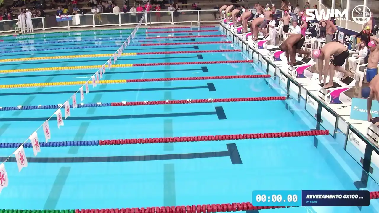 Revezamento 4×100m Livre Misto - Série 2