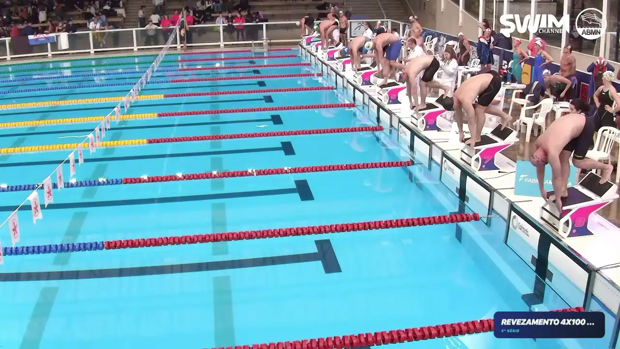 Revezamento 4×100m Livre Misto - Série 3