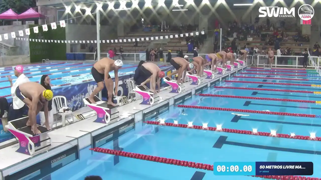 50m Livre Masculino - Série 3
