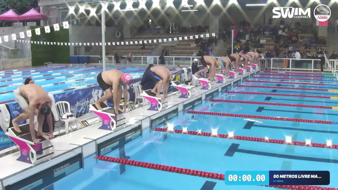 50m Livre Masculino - Série 4
