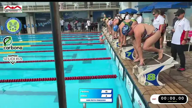 50m Peito Feminino - Série 4