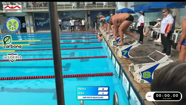 50m Peito Masculino - Série 2