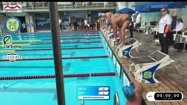 50m Peito Masculino - Série 3