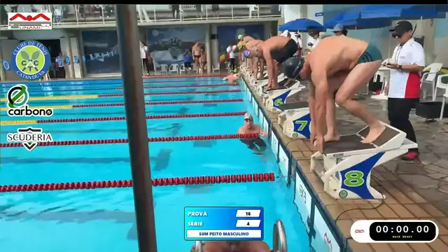 50m Peito Masculino - Série 4