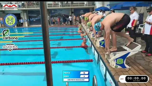 50m Peito Masculino - Série 5