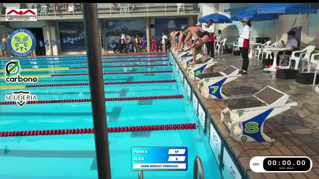 200m Medley Feminino - Série 2
