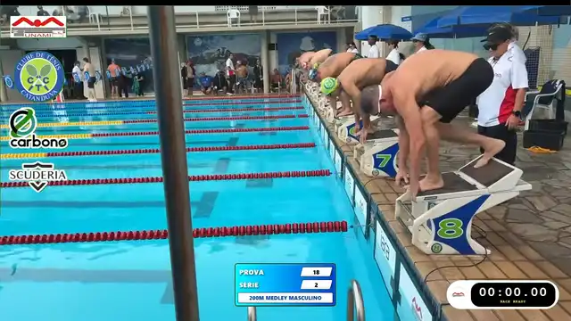 200m Medley Masculino - Série 2