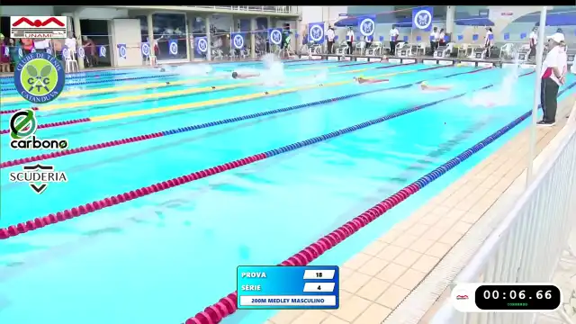 200m Medley Masculino - Série 4
