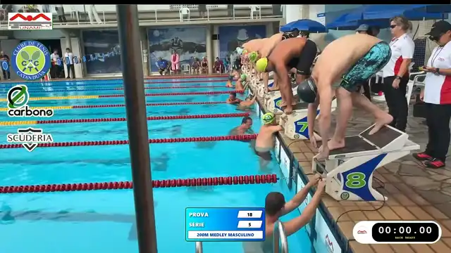 200m Medley Masculino - Série 5