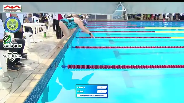 25m Borboleta Feminino - Série 2