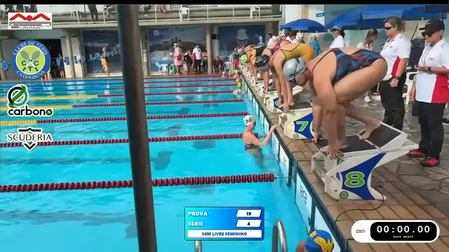 50m Livre Feminino - Série 4