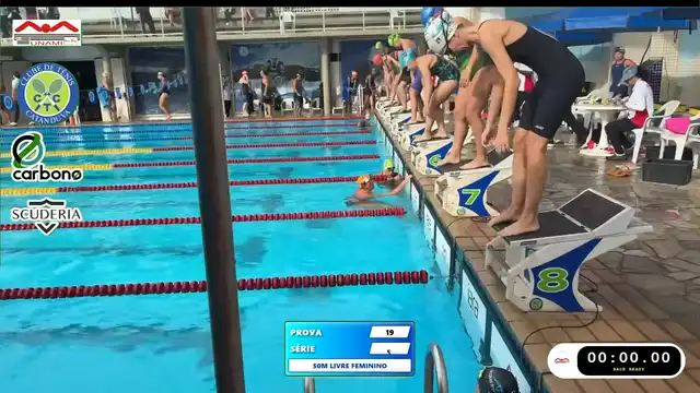 50m Livre Feminino - Série 5