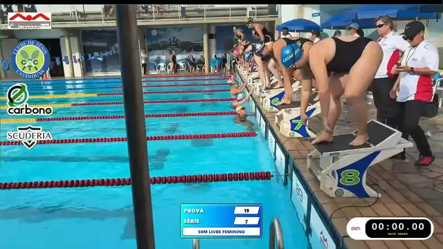 50m Livre Feminino - Série 7