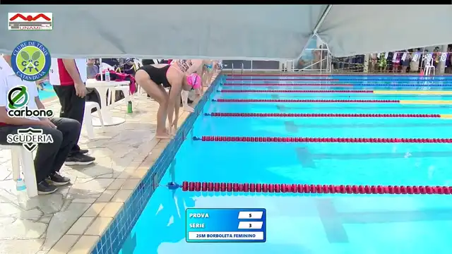 25m Borboleta Feminino - Série 3