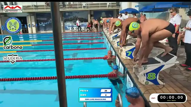 50m Livre Masculino - Série 4