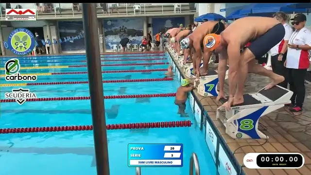 50m Livre Masculino - Série 5