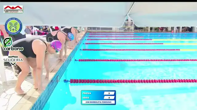 25m Borboleta Feminino - Série 4