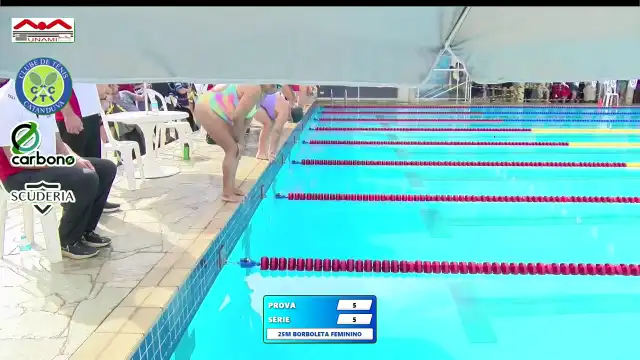 25m Borboleta Feminino - Série 5